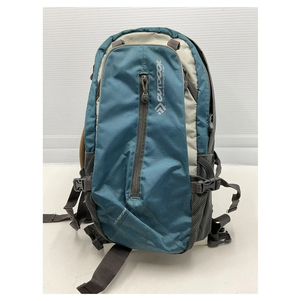 Outdoor Products H2O Performance Hydration Pack Teal Grey w/ Source Bladder